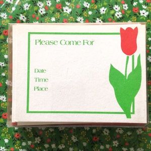 FREE w/any purchase Vintage 80's Pam Marker Invitations